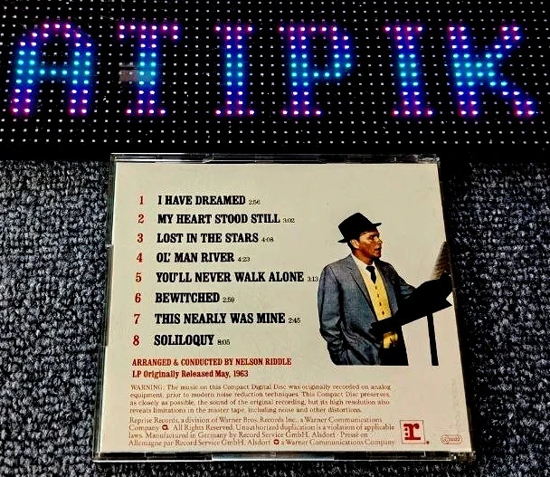 ✏ Frank Sinatra - The Concert Sinatra - CD Import Allemagne Rare✏ – photo 2